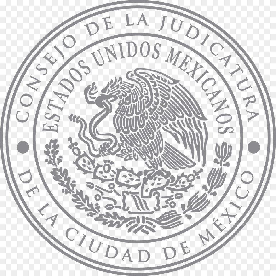 Consejo De La Judicatura De La Ciudad De Mxico Sistema Commission On Election Logo, Coin, Money, Animal, Bird Free Png