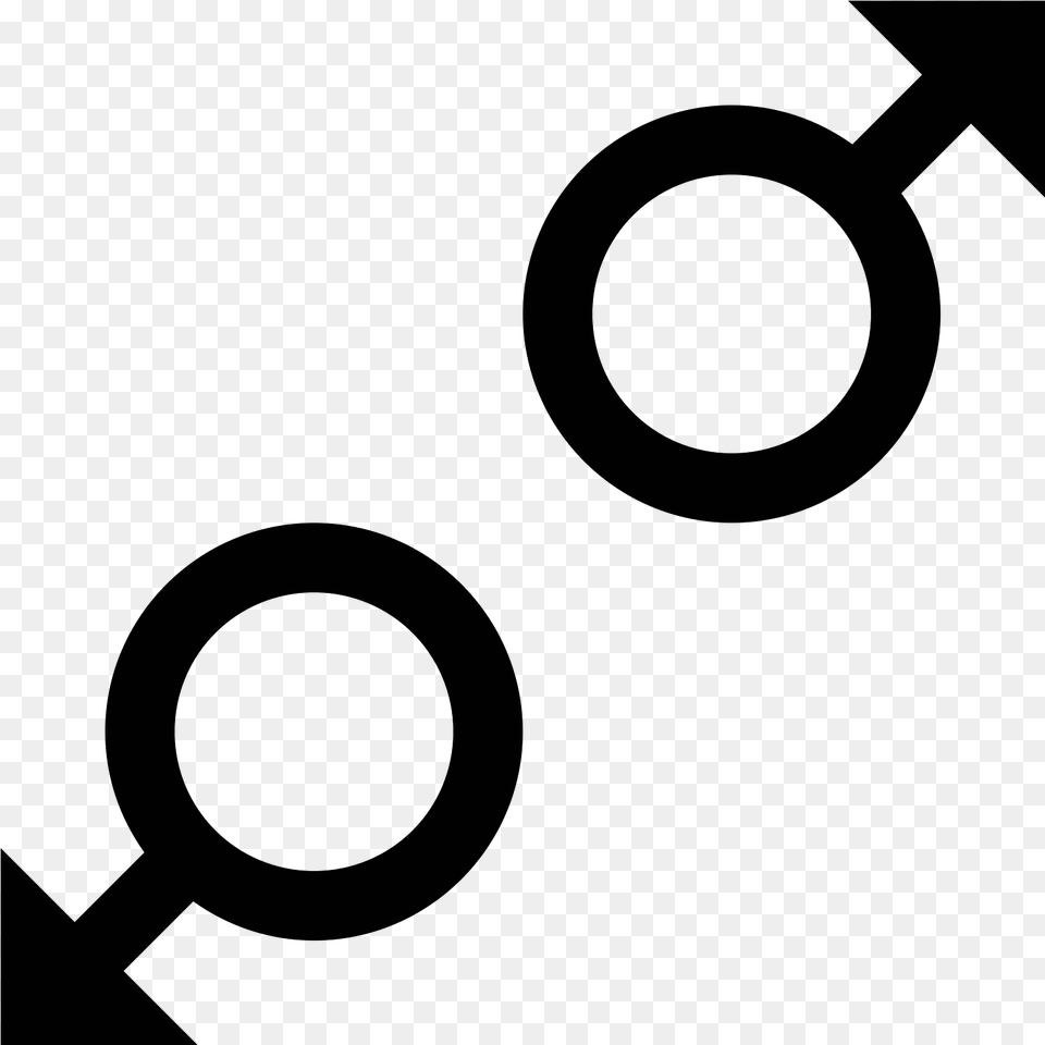 Consider A Circle To Which An Arrow Mark Is Attached Circle, Gray Free Png