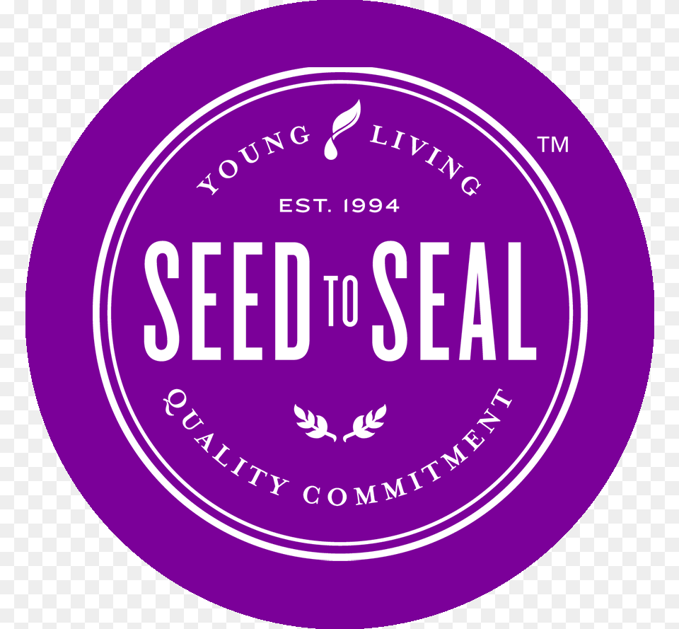 Considering How Popular Essential Oils Are You39re Seed To Seal Young Living, Logo, Purple, Disk Png Image