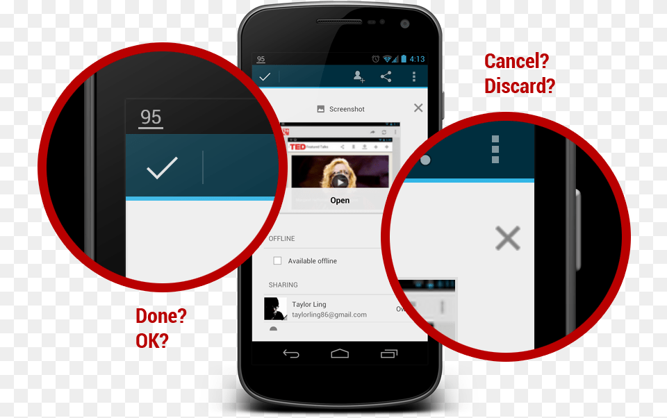 Consistent With Icon For User Interaction Android Cancel Button, Electronics, Mobile Phone, Phone, Person Free Png