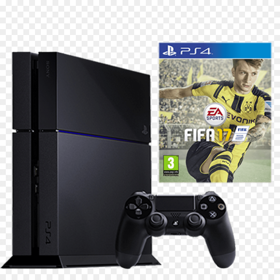 Consola Ps4 Sony 500gb Ds Fifa, Boy, Child, Male, Person Png