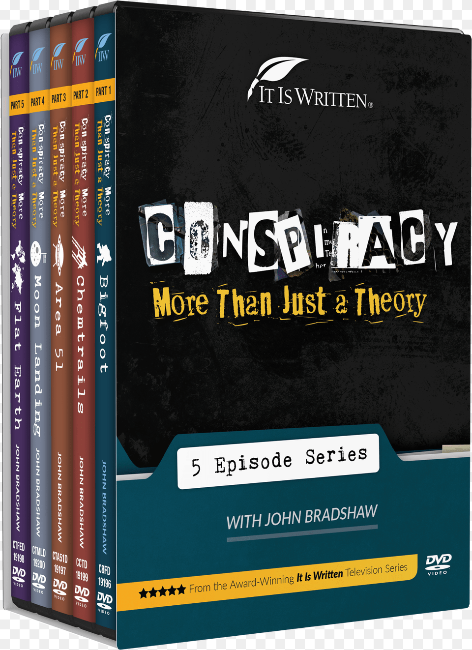 Conspiracy More Than Just A Theory Dvd Set Book Cover, Publication, Advertisement, Indoors, Library Free Png