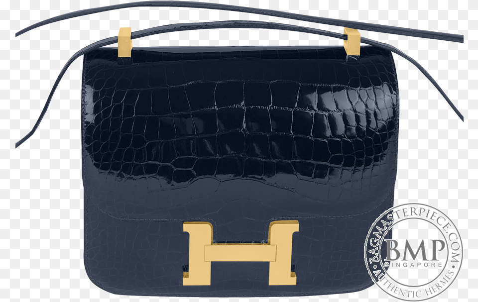 Constance 24 Aligator Blue Marine Ghw Hermes Vert Cypress Color, Accessories, Bag, Handbag, Purse Png Image