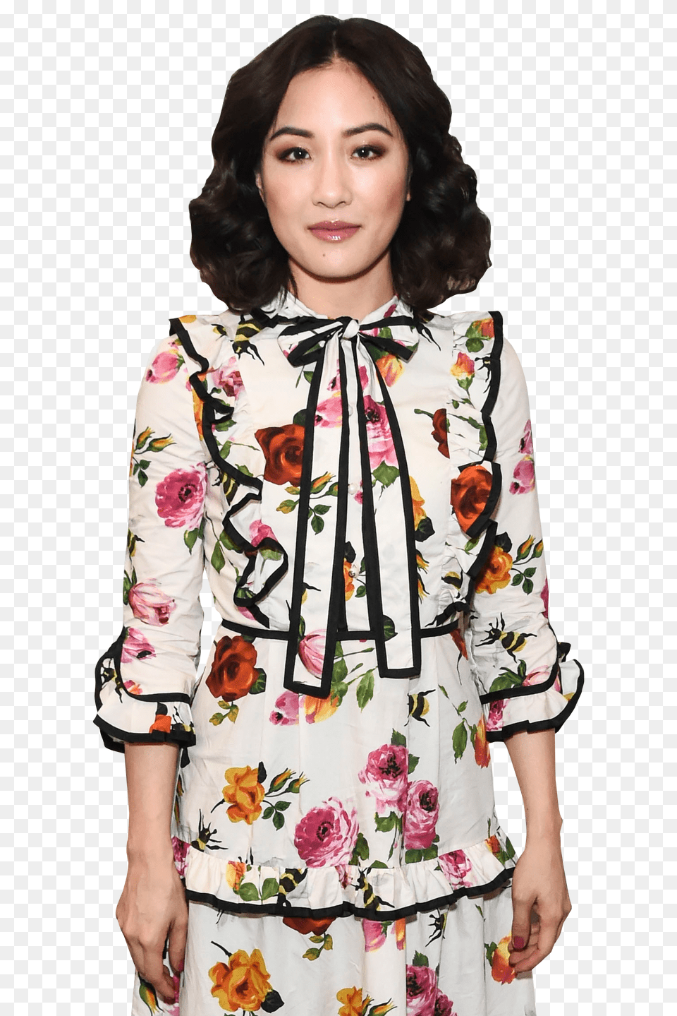 Constance Wu On Golden Globe Nomination, Formal Wear, Blouse, Clothing, Coat Png