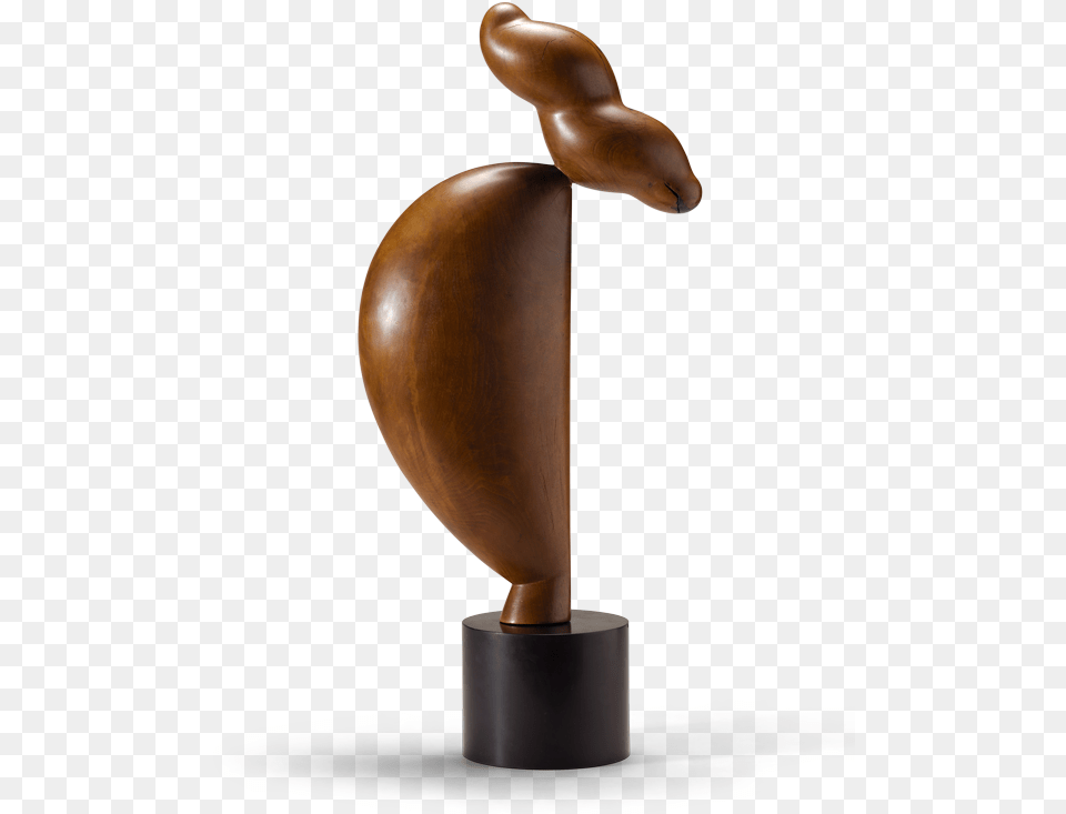 Constantin Brancusi Walnut Sculpture, Art Png