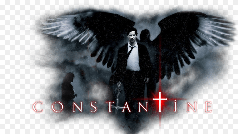 Constantine John Constantine Wallpaper Keanu Reeves, Adult, Person, Man, Male Png