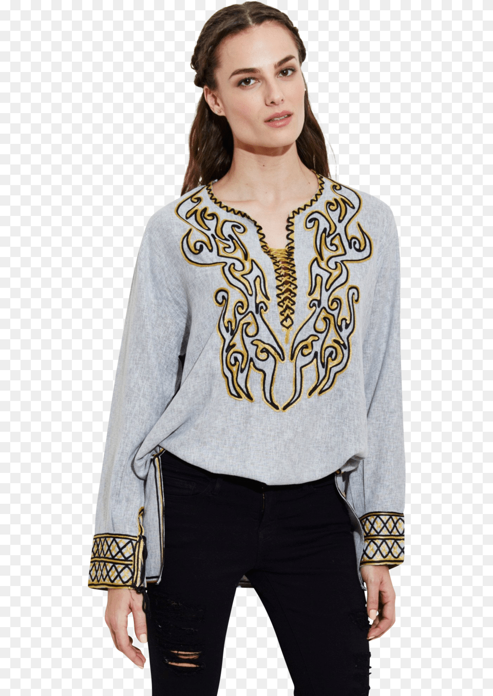 Constantine Top Nomadic Photo Shoot, Blouse, Clothing, Adult, Female Free Transparent Png