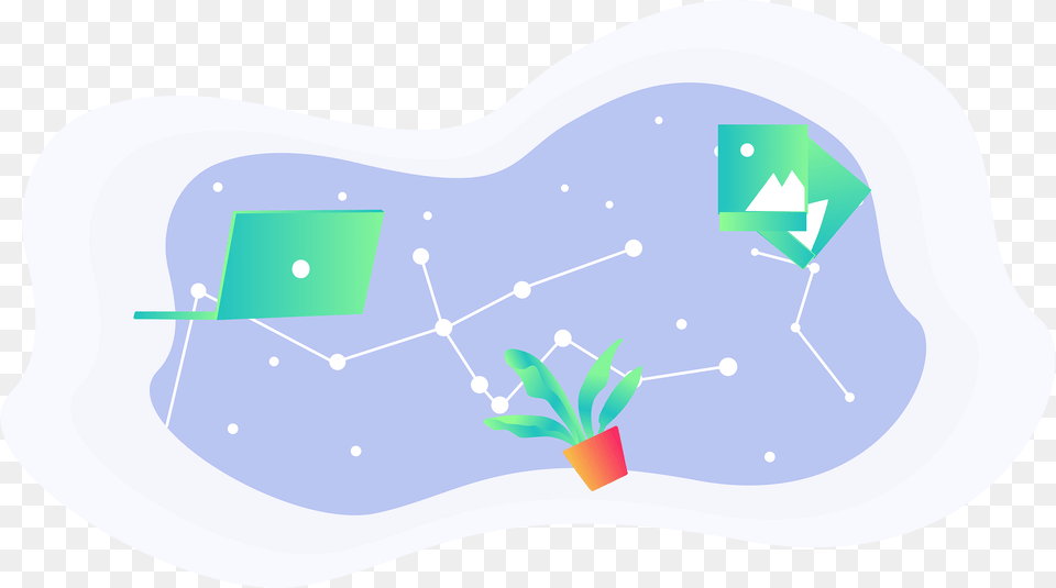 Constellation Computer Plant Clipart, Leaf, Nature, Outdoors Png