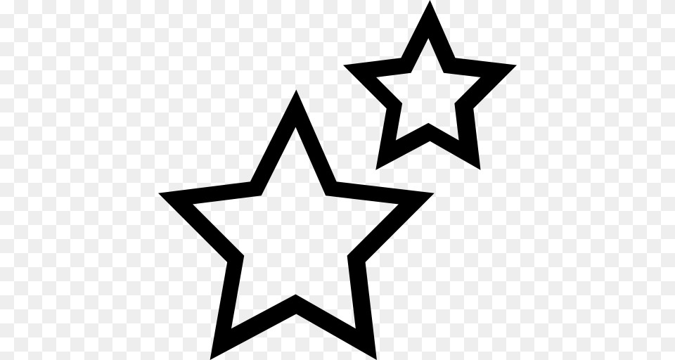 Constellation Cosmic North Star Icon And Vector For, Gray Free Transparent Png