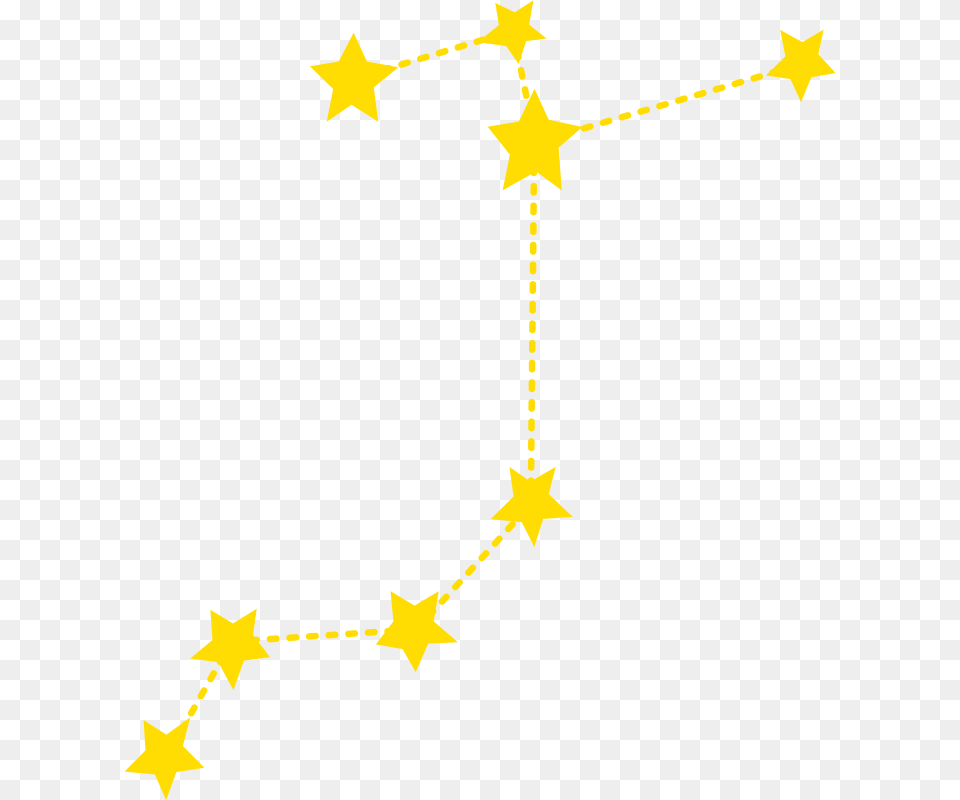 Constellation Of Sagittarius Star Constellation Clip Art, Nature, Night, Outdoors, Star Symbol Free Transparent Png