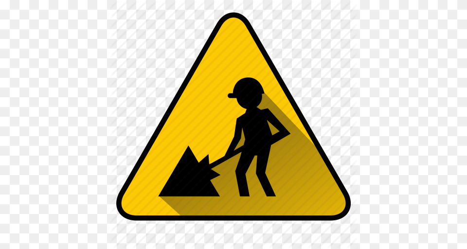 Construct Construction Dig Digging Under Construction Worker, Sign, Symbol, Boy, Child Free Png Download