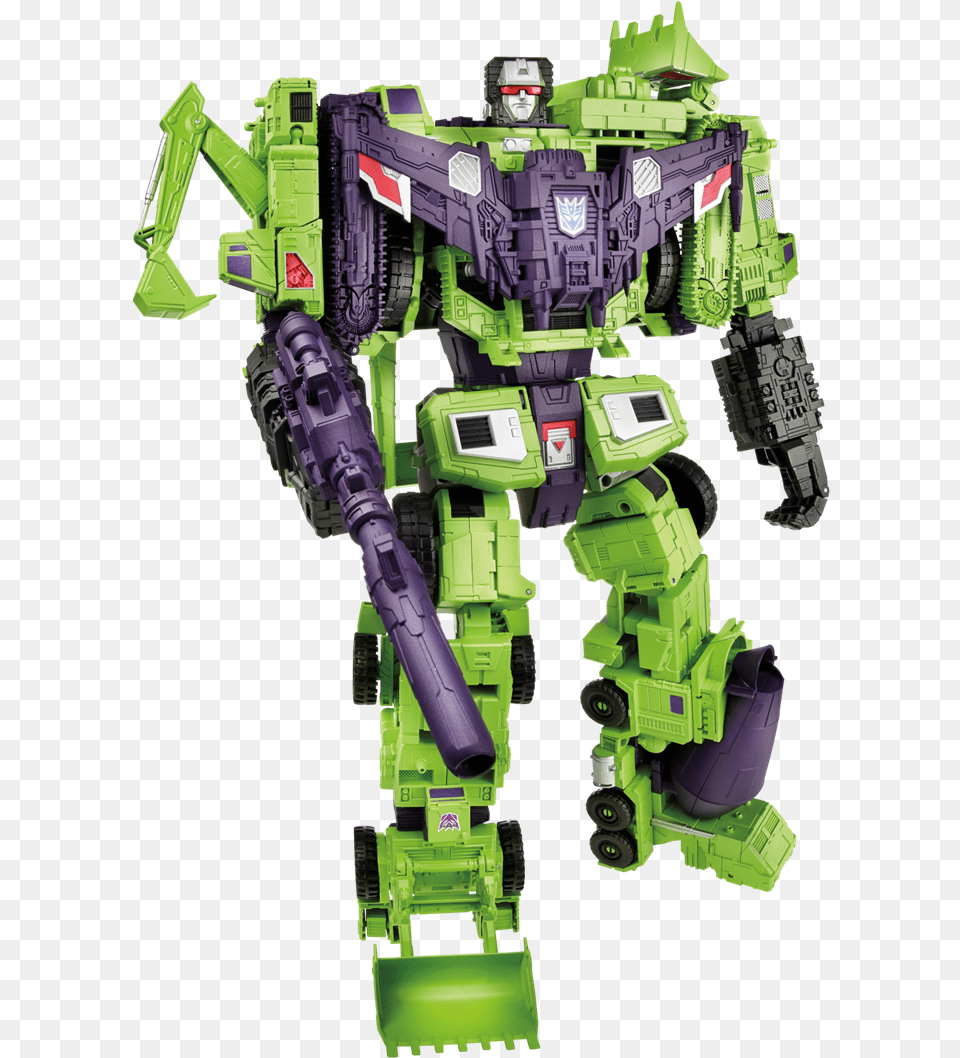 Constructicon Scrapper V Devastator Transformers Generations Combiner Wars Action Figures, Robot, Toy, Machine, Wheel Free Transparent Png
