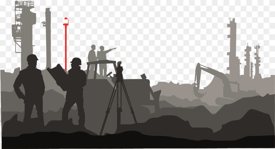 Construction Background, Tripod, Adult, Male, Man Free Png