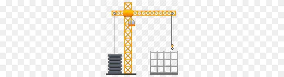 Construction Clipart, Construction Crane Png Image