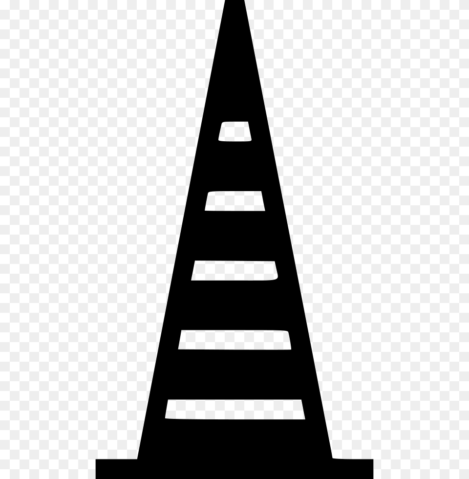 Construction Cone Stairs, Triangle Png Image