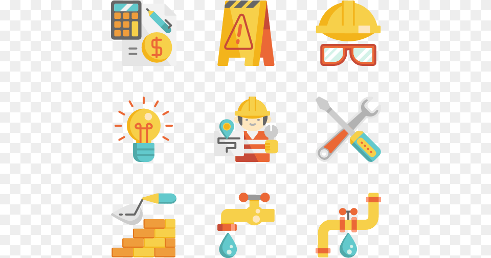 Construction Construction Flat Icon, Baby, Person, Face, Head Free Transparent Png