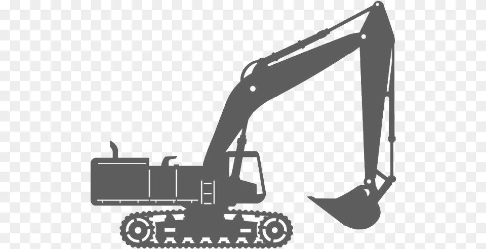 Construction Construction Vehicles Silhouette, Machine Free Png Download