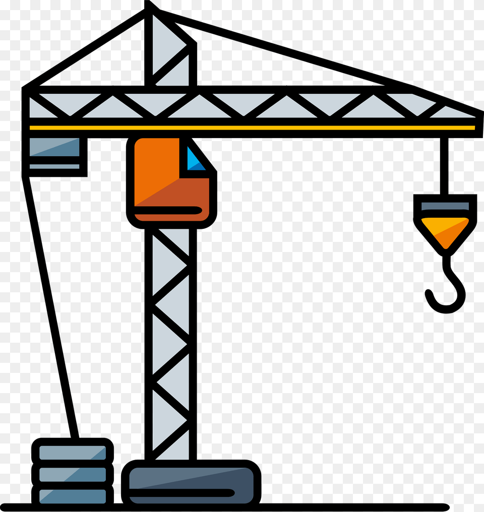 Construction Crane Clipart, Construction Crane Free Transparent Png