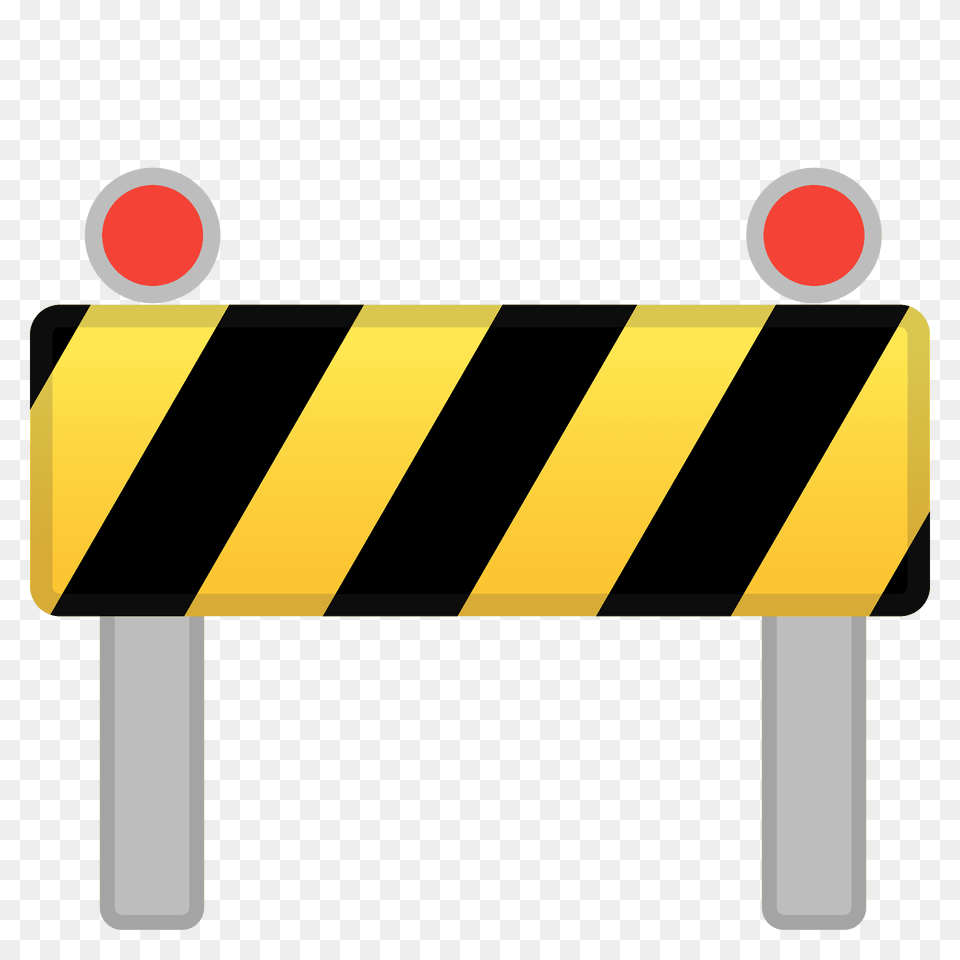 Construction Emoji Clipart, Fence, Barricade Free Png