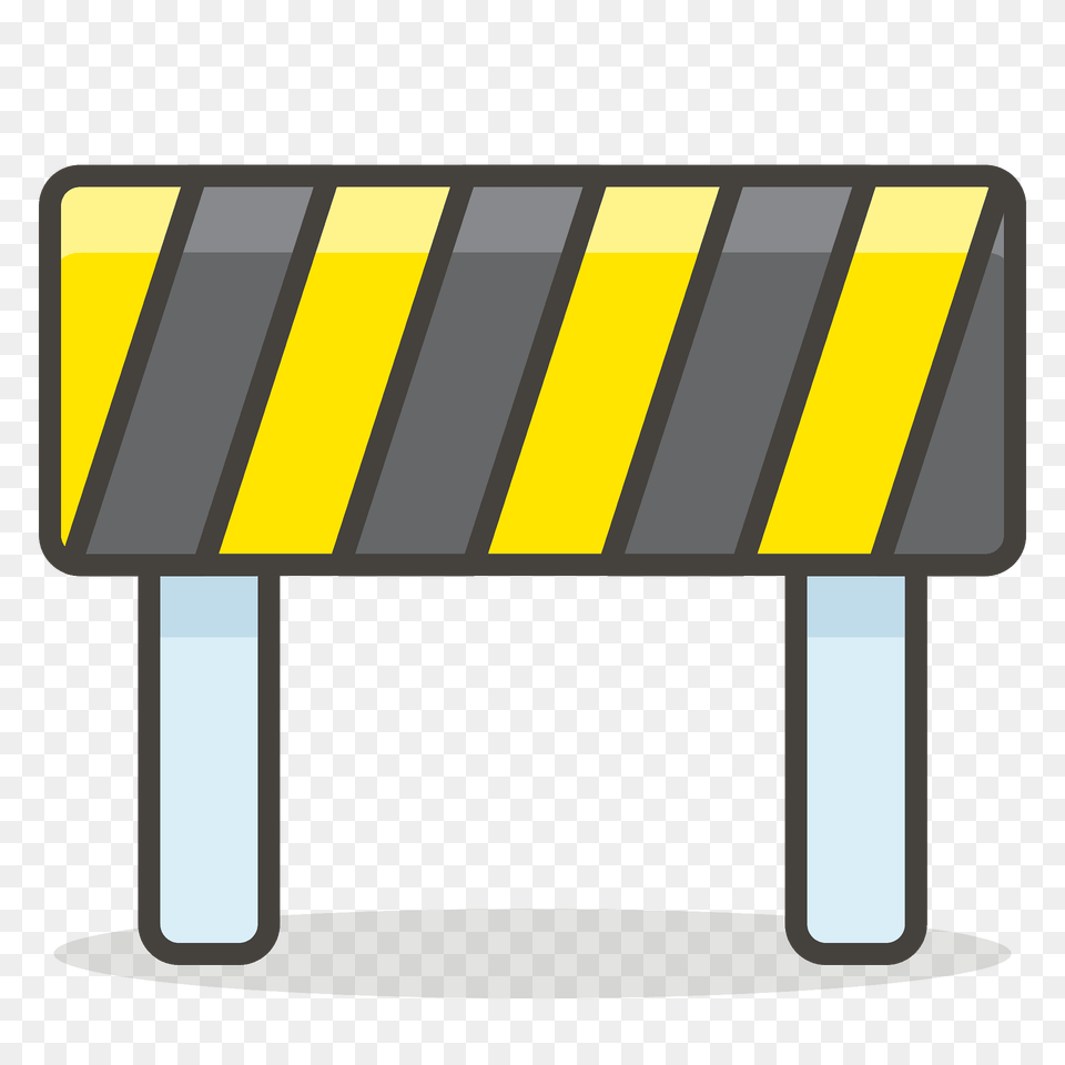 Construction Emoji Clipart, Fence, Barricade Png Image
