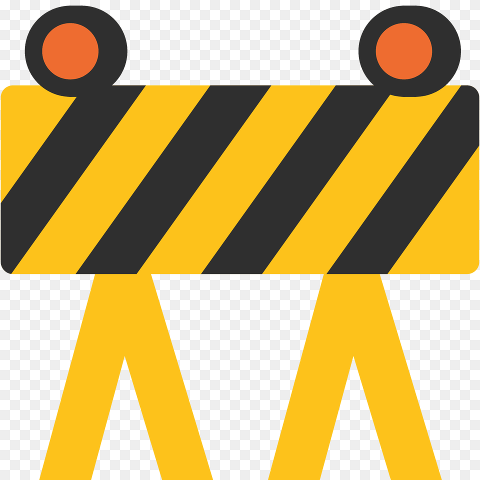 Construction Emoji Clipart, Fence, Barricade Free Png Download