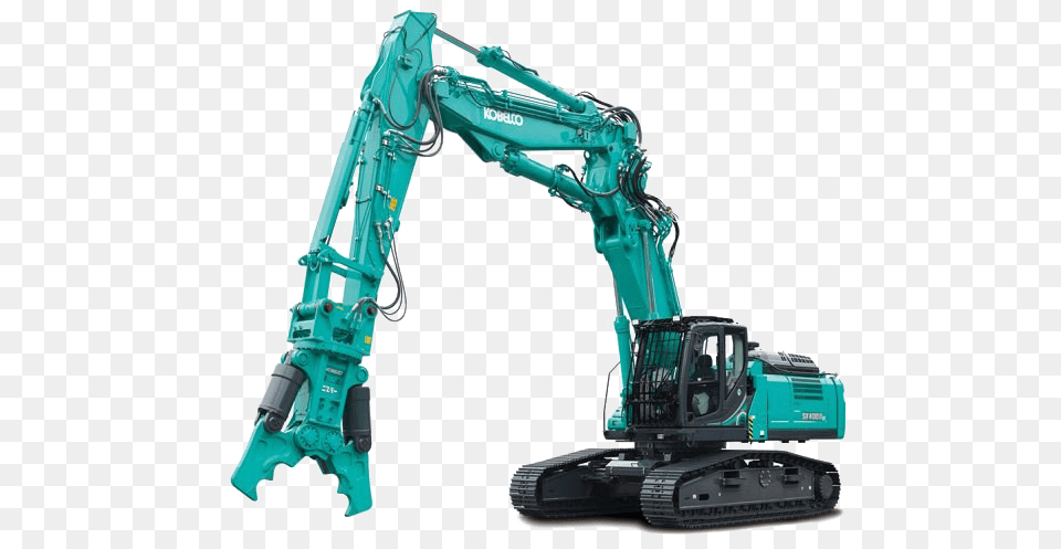 Construction Equipment Kobelco Demolition, Bulldozer, Machine Png Image