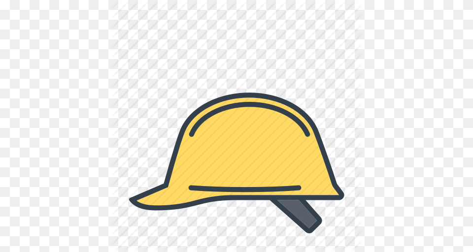 Construction Hard Hat Helmet Industry Safety Icon, Clothing, Hardhat Png