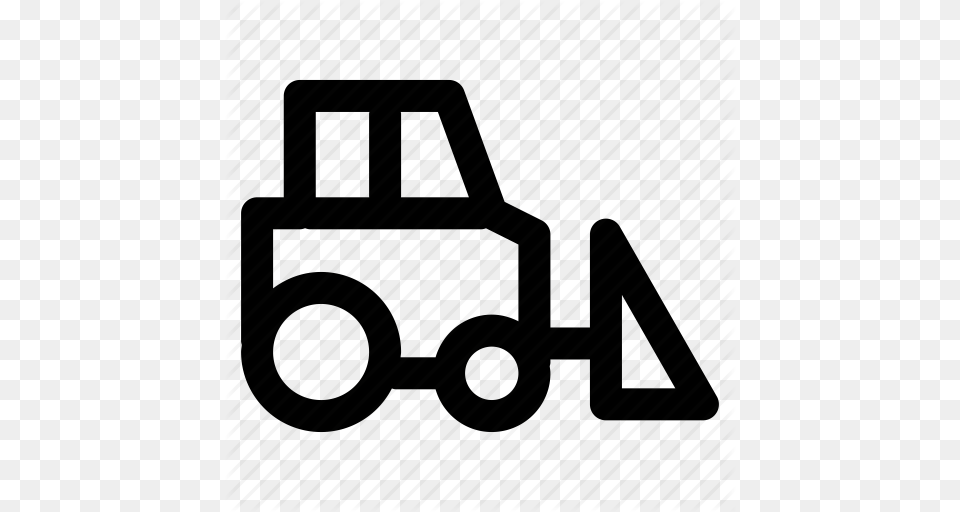 Construction Heavy Equipment Loader Icon, Machine Free Transparent Png