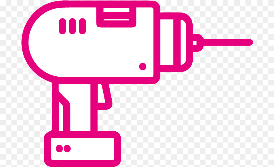 Construction Icon, Device, Power Drill, Tool, Gas Pump Free Png Download