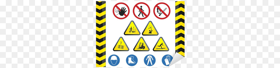 Construction Icon Hazard Safety Signs Vertical, Sign, Symbol, Road Sign, Scoreboard Free Transparent Png