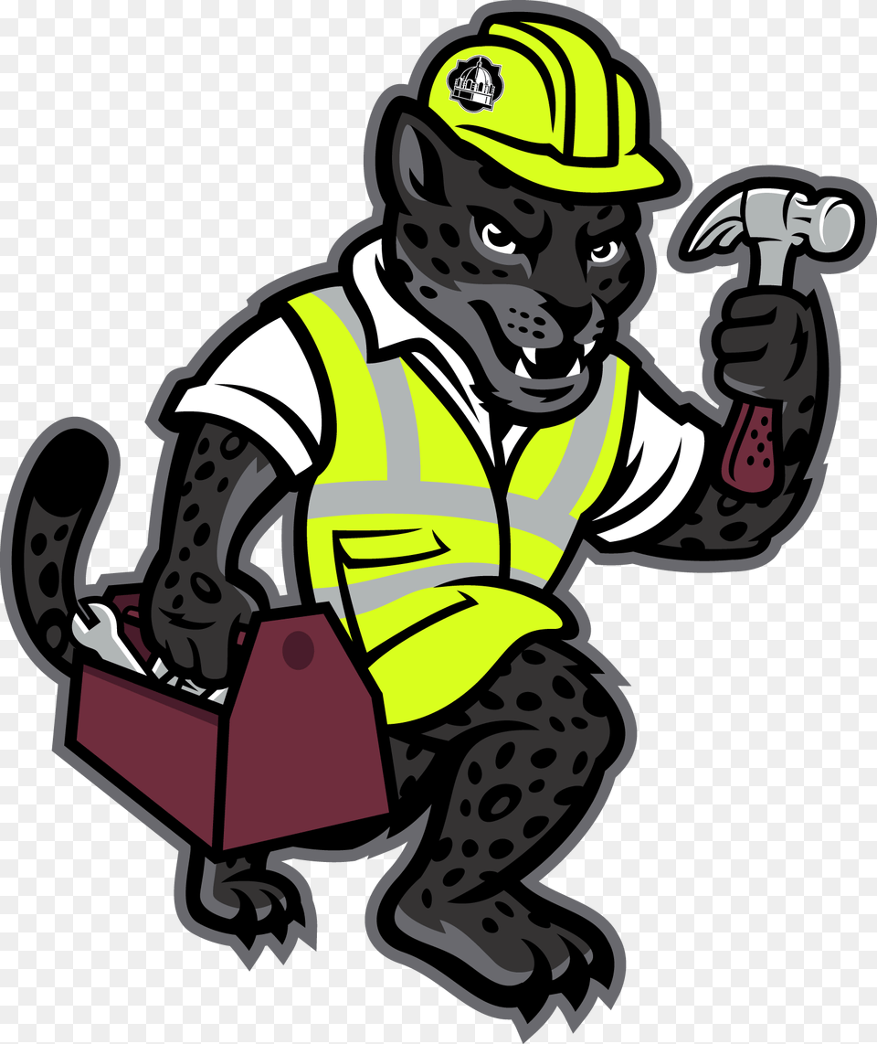 Construction Jaguar Jaguar Tamusa, Helmet, Person, Worker, Clothing Free Transparent Png