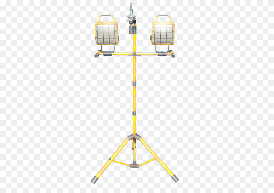 Construction Light Fallout Wiki Fandom Street Light, Tripod, Cross, Symbol, Furniture Free Png Download