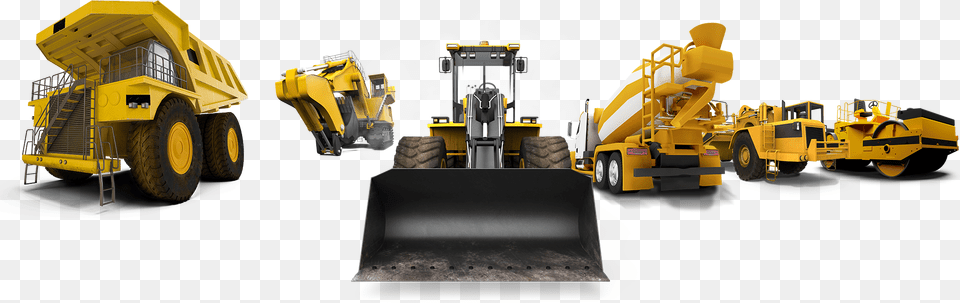 Construction Machine Transparent Background, Wheel, Bulldozer Png Image