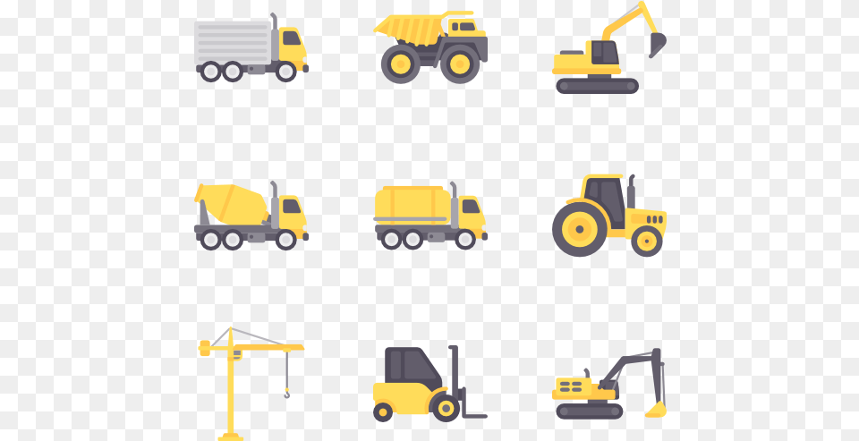 Construction Machinery Construction Trucks, Machine, Bulldozer, Device, Grass Png Image