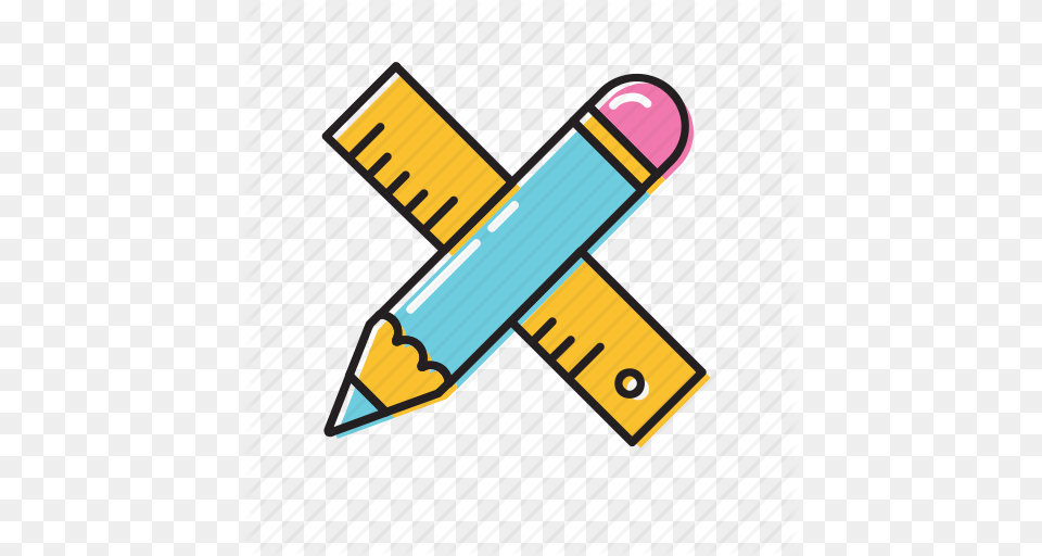 Construction Ruler Measure Pencil Ruler Icon Png Image