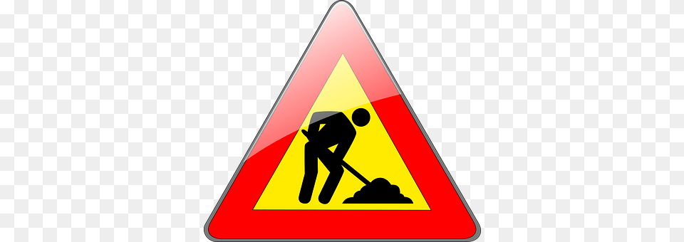 Construction Site Sign, Symbol, Road Sign Png Image