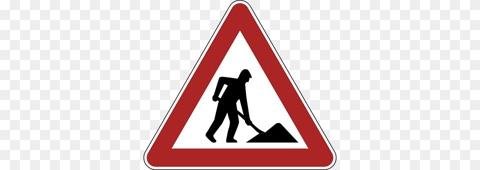 Construction Site Sign, Symbol, Adult, Male Png Image
