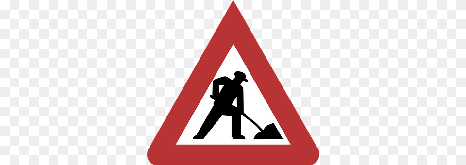 Construction Site Sign, Symbol, Adult, Male Png