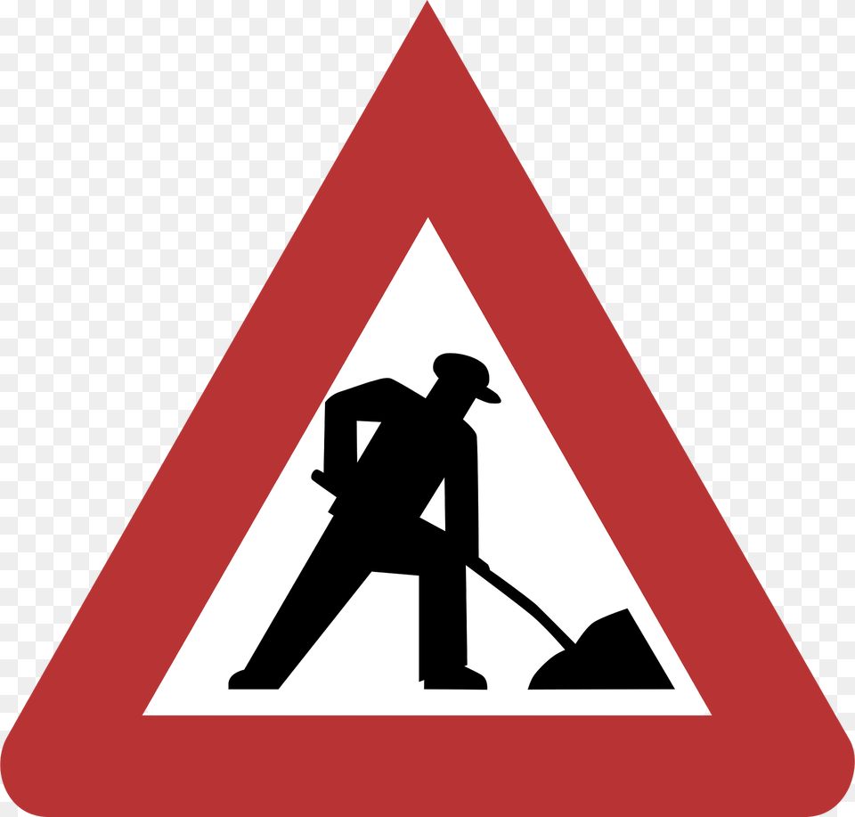 Construction Site Clipart, Sign, Symbol, Adult, Male Free Png