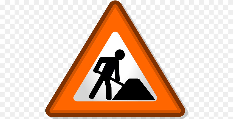 Construction Symbol Under Construction Icon, Sign, Road Sign Free Png Download