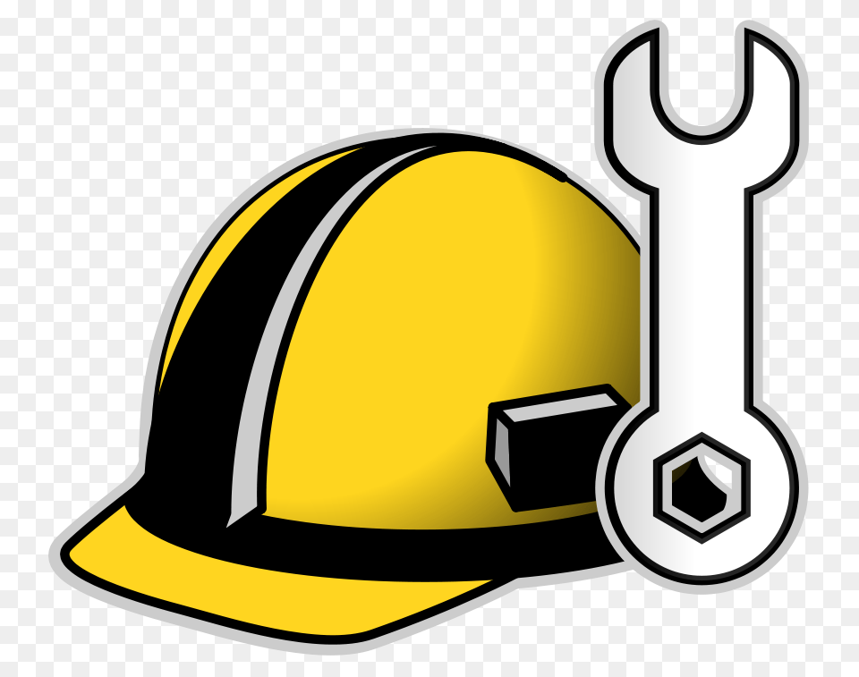 Construction Tools Clipart, Clothing, Hardhat, Helmet, Device Free Transparent Png