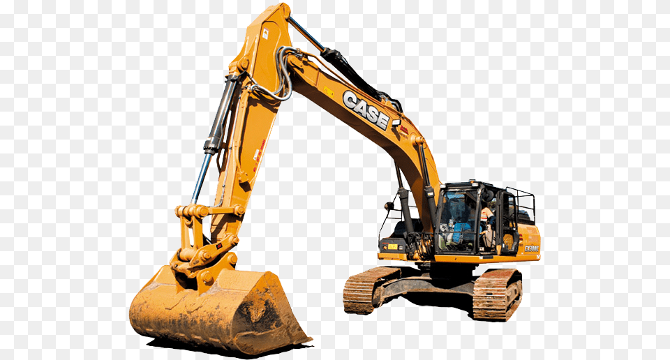 Construction Transparent Construction, Bulldozer, Machine, Person Free Png Download