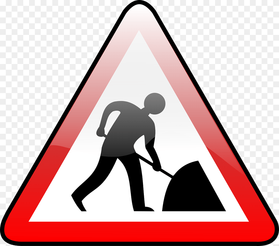Construction Work Building Work Roadwork Men, Sign, Symbol, Adult, Male Free Transparent Png