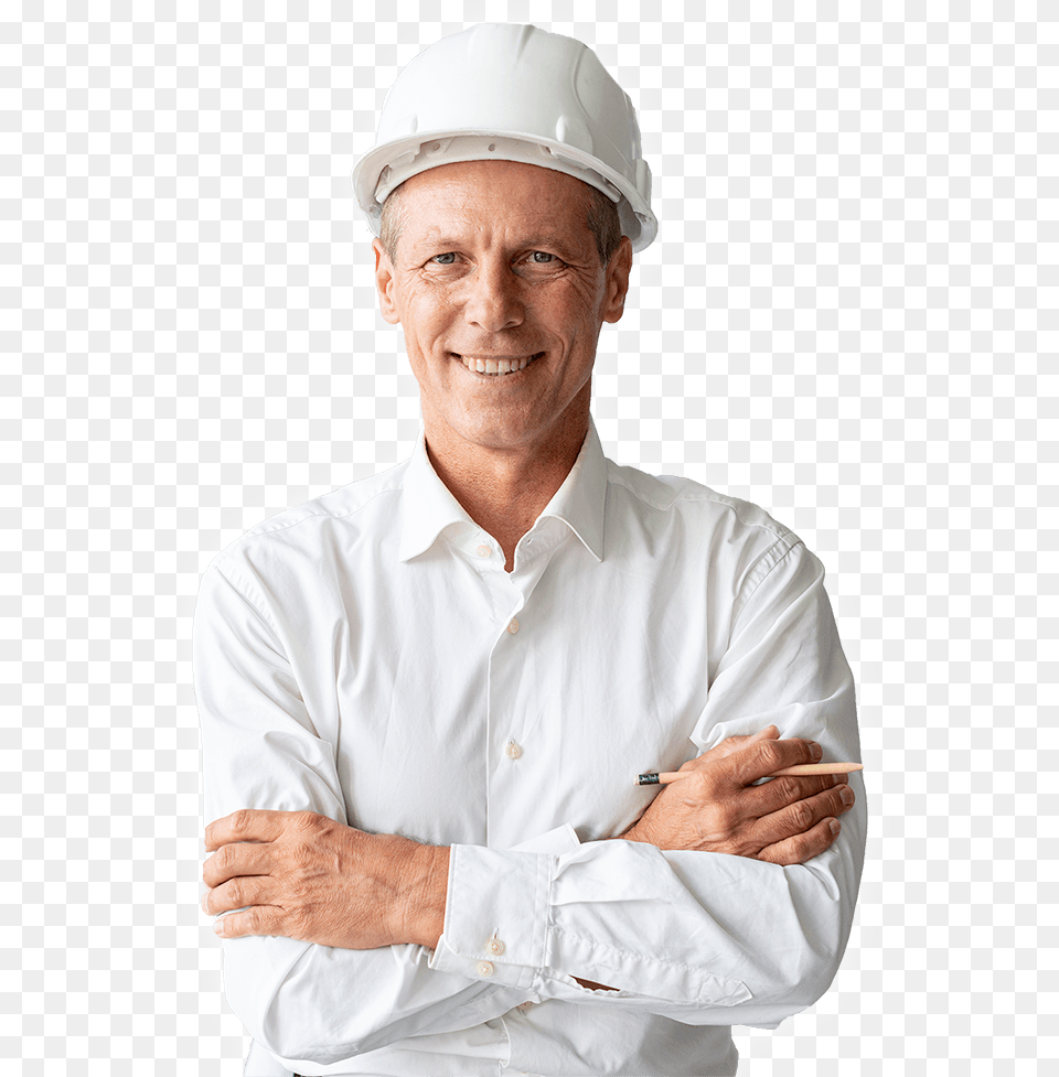 Construction Worker, Shirt, Clothing, Hardhat, Helmet Free Png
