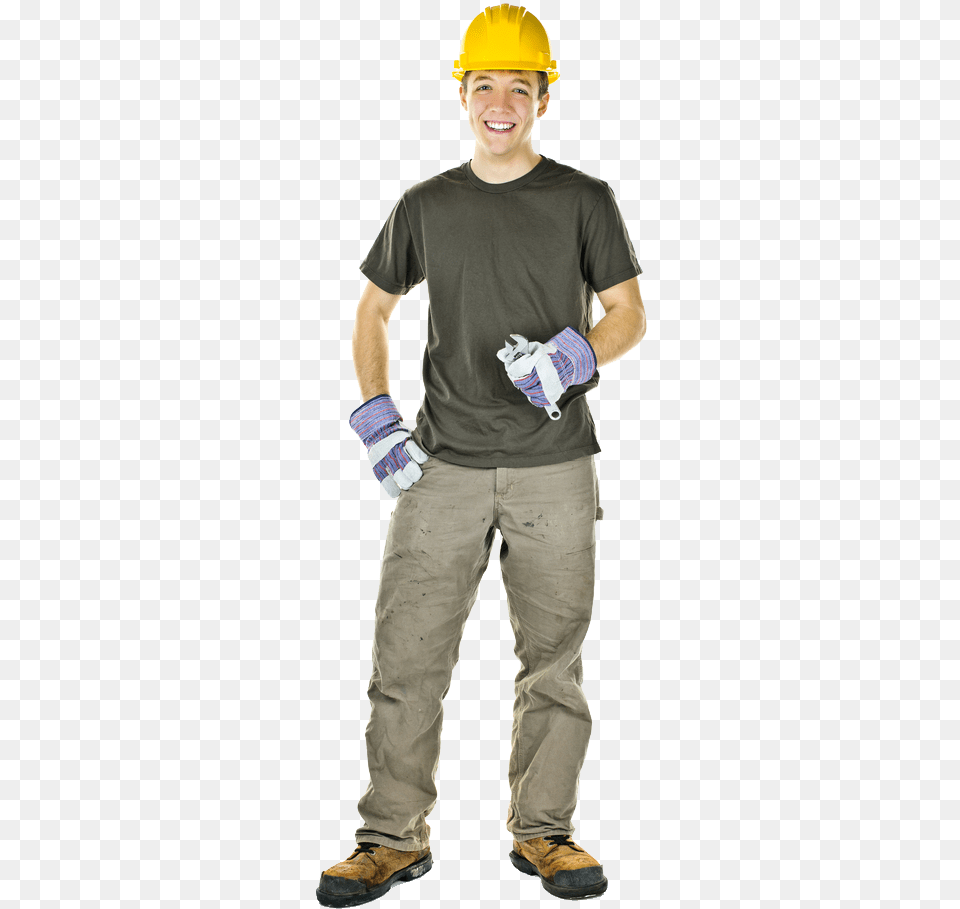 Construction Worker, Clothing, Person, Hardhat, Helmet Free Transparent Png