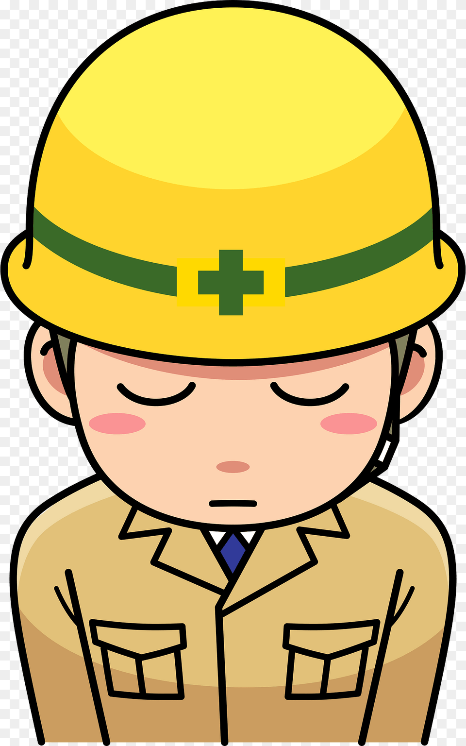 Construction Worker Apologize Clipart, Clothing, Hardhat, Helmet, Baby Png Image