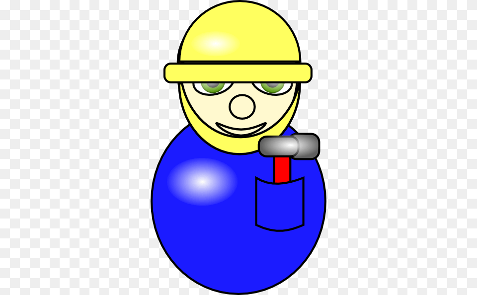 Construction Worker Clip Art, Face, Head, Person, Disk Free Png Download