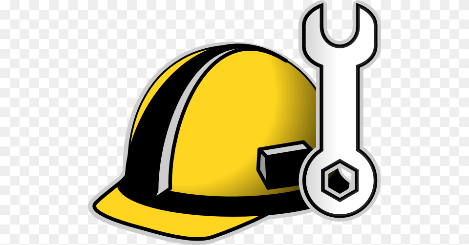 Construction Worker Clip Art Large, Clothing, Hardhat, Helmet Free Transparent Png