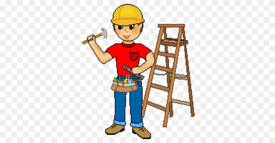 Construction Worker Clipart, Person, Male, Boy, Child Png Image