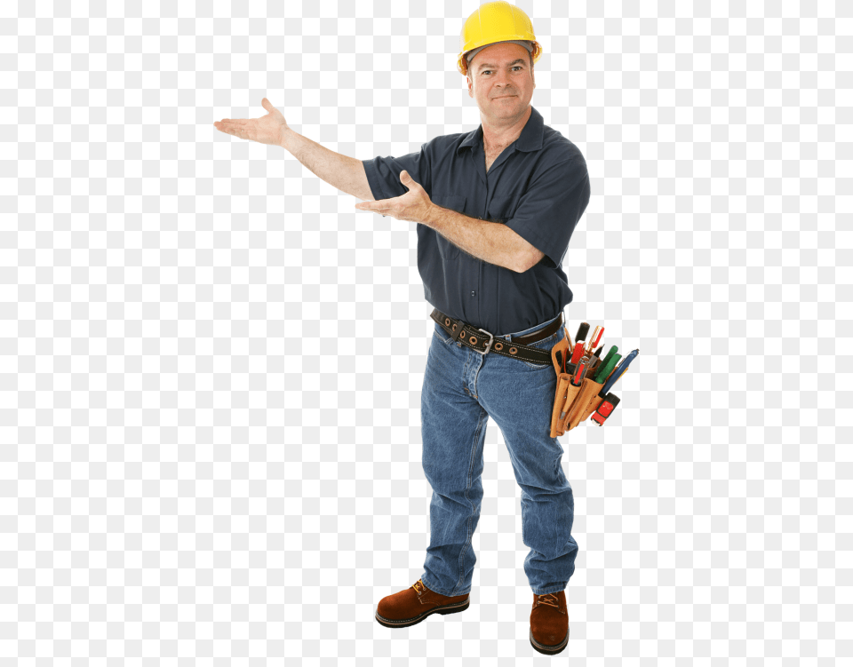 Construction Worker Download Construction Worker, Clothing, Hardhat, Helmet, Person Png Image